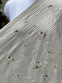 Embroidered Handloom Fabric