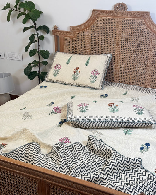 Hand Block Printed  Cotton Comforters