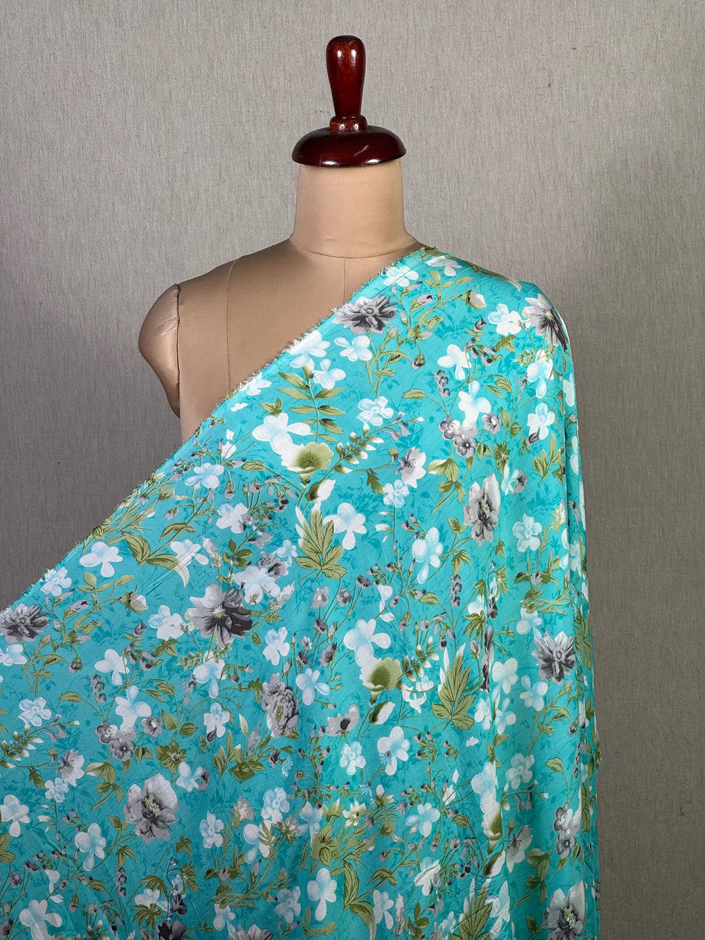 Printed Muslin Fabric