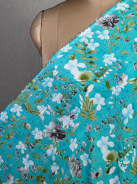 Printed Muslin Fabric