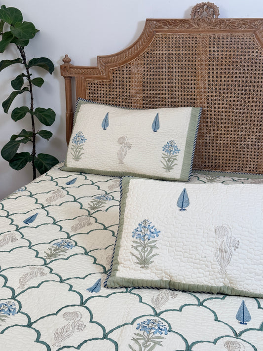 Hand Block Printed  Cotton Comforters