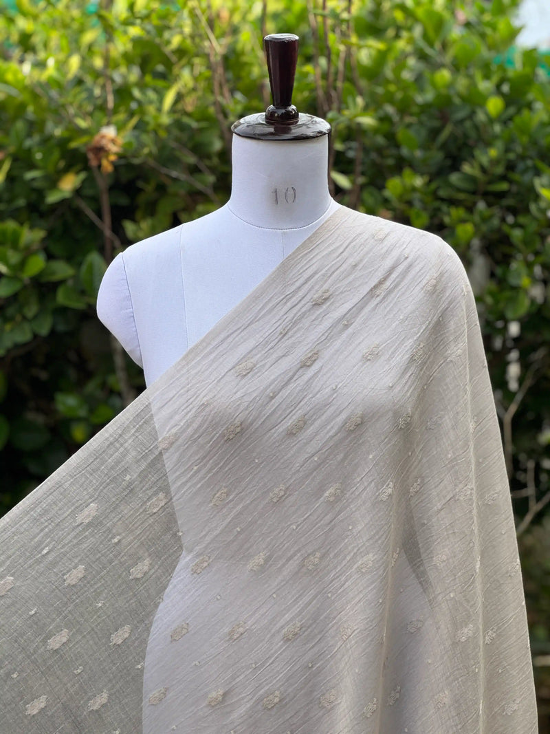 Woven Buttas 40gm Banarasi Chanderi Fabrics