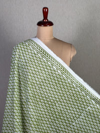 Block Printed Cambric Cotton Fabric