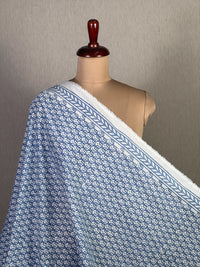 Block Printed Cambric Cotton Fabric