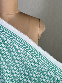 Block Printed Cambric Cotton Fabric