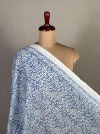 Block Printed Cambric Cotton Fabric