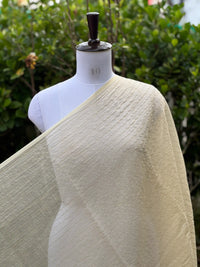 Zari Lines 40gm Banarasi Chanderi Fabrics