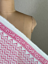 Block Printed Cambric Cotton Fabric