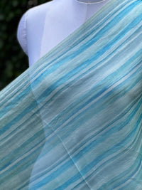 Printed Banarasi Chanderi Fabrics