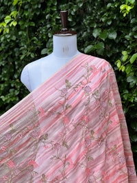 Embroidered Banarasi Chanderi Fabrics