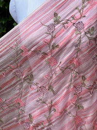 Embroidered Banarasi Chanderi Fabrics
