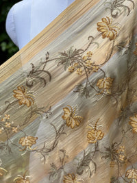 Embroidered Banarasi Chanderi Fabrics