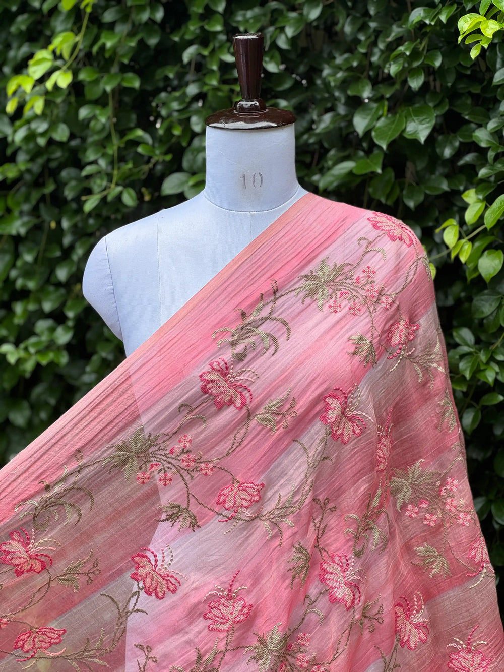 Embroidered Banarasi Chanderi Fabrics