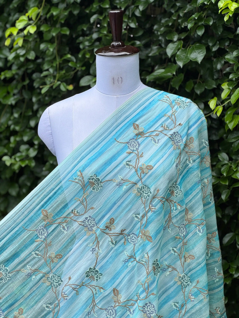 Embroidered Banarasi Chanderi Fabrics