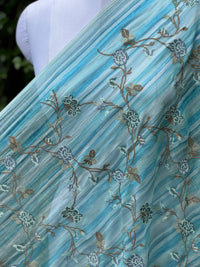 Embroidered Banarasi Chanderi Fabrics