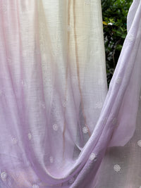 Embroidered 4D Banarasi Silk Chanderi Fabrics
