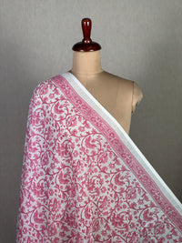 Block Printed Banarasi Chanderi Fabric