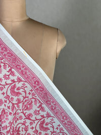 Block Printed Banarasi Chanderi Fabric