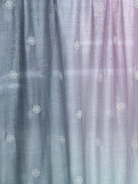 Embroidered 4D Banarasi Silk Chanderi Fabrics