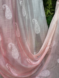 Embroidered 4D Banarasi Silk Chanderi Fabrics