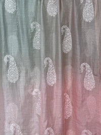 Embroidered 4D Banarasi Silk Chanderi Fabrics
