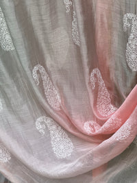 Embroidered 4D Banarasi Silk Chanderi Fabrics