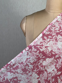 Printed Mul Chanderi Fabric