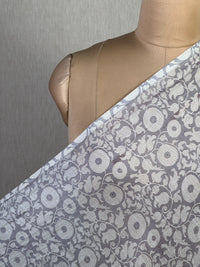 Printed Mul Chanderi Fabric