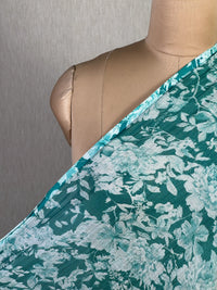 Printed Mul Chanderi Fabric