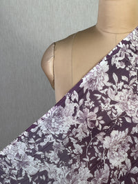 Printed Mul Chanderi Fabric