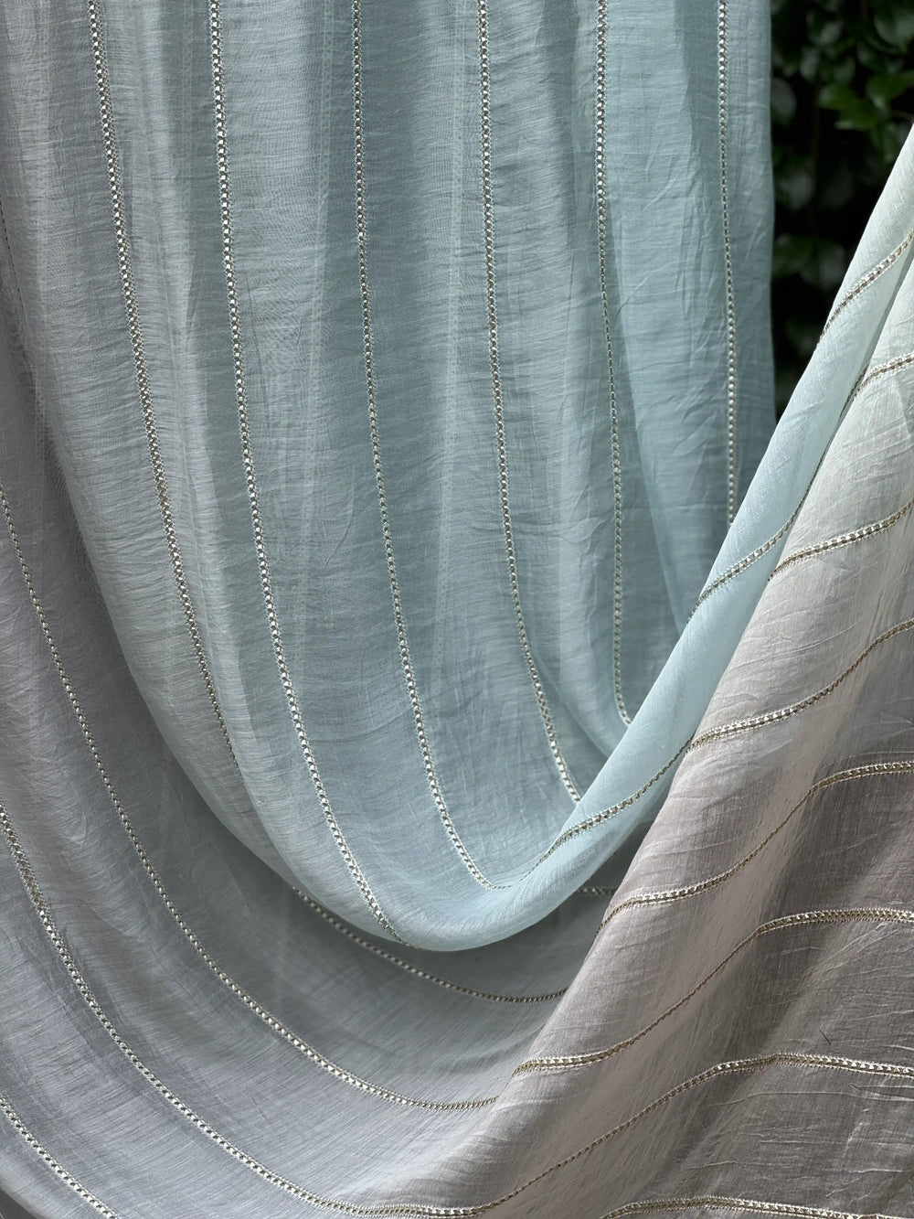 Embroidered 4D Banarasi Chanderi Fabrics