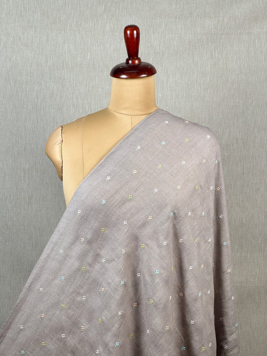 Embroidered 60 Lee Gauze Linen Fabric