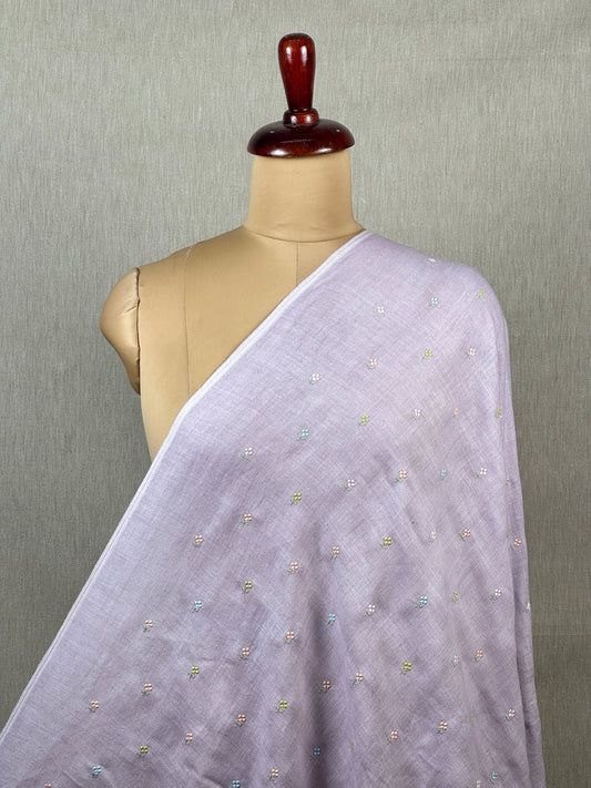 Embroidered 60 Lee Gauze Linen Fabric