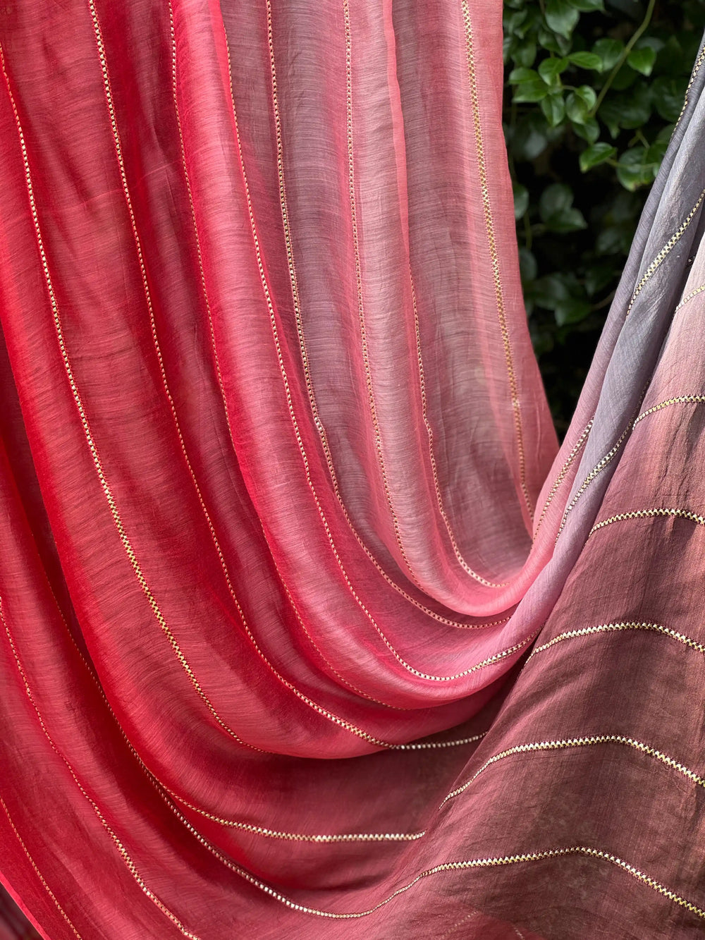 Embroidered 4D Banarasi Chanderi Fabrics