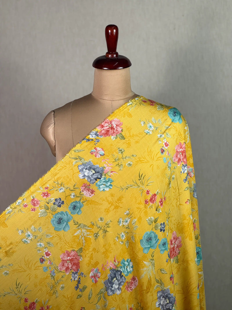 Printed Muslin Fabric