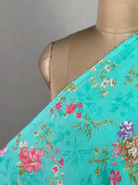 Printed Muslin Fabric