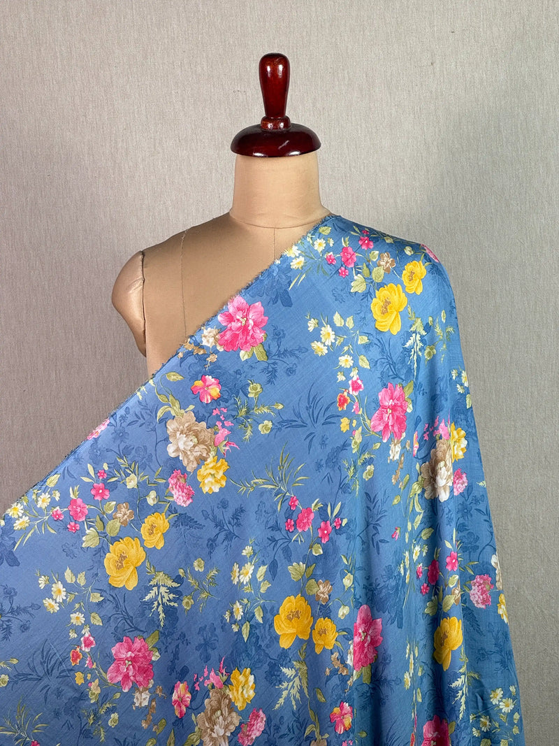 Printed Muslin Fabric