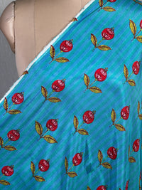 Block Printed Printed Muslin Fabric