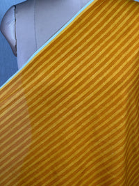 Block Printed Mul Cotton Fabric