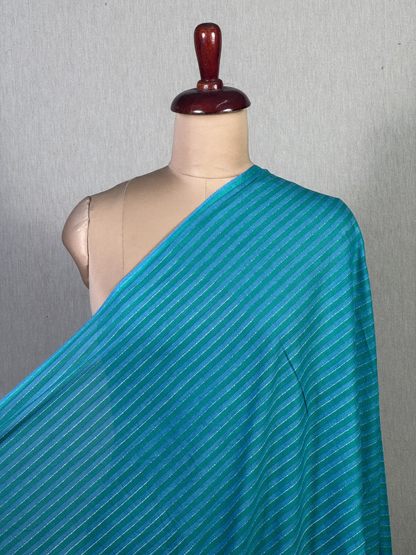 Block Printed Mul Cotton Fabric