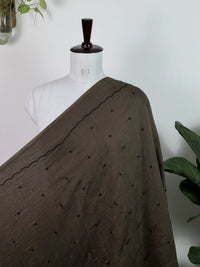 Embroidered 40gm Banarasi Chanderi Fabrics