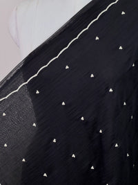 Embroidered 40gm Banarasi Chanderi Fabrics