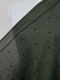 Embroidered 40gm Banarasi Chanderi Fabrics