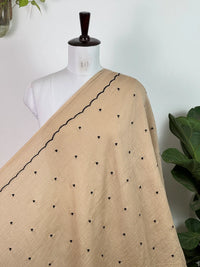 Embroidered 40gm Banarasi Chanderi Fabrics