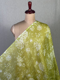 Printed Mul Chanderi Fabric