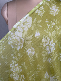 Printed Mul Chanderi Fabric