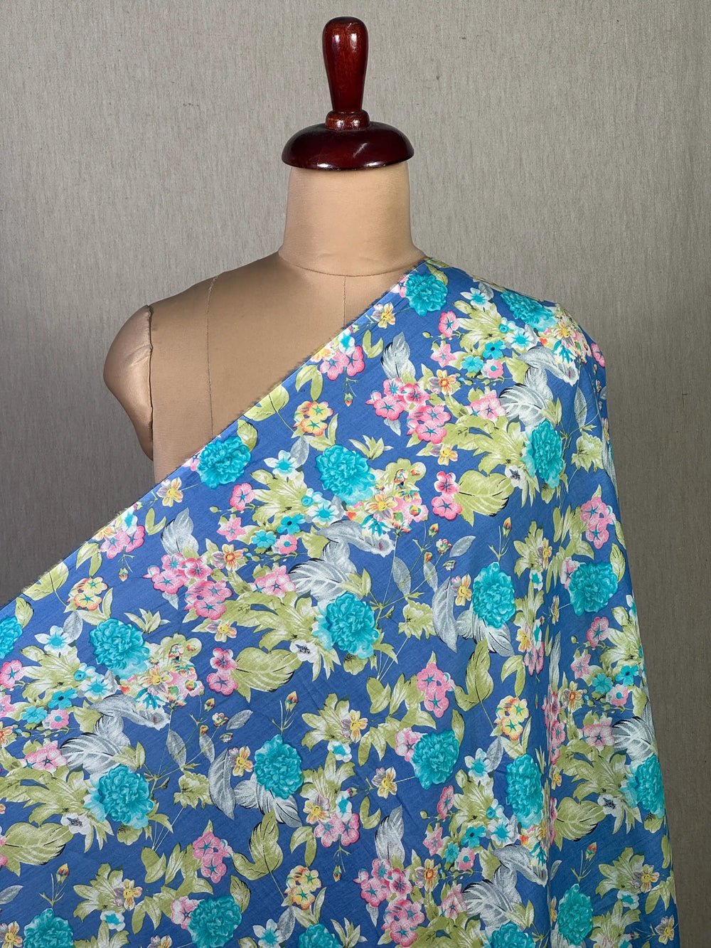 Printed Mulmul Cotton Fabric