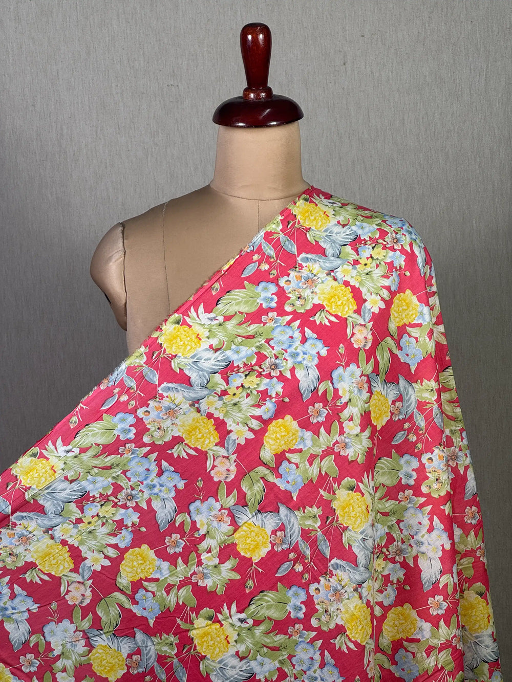 Printed Mulmul Cotton Fabric