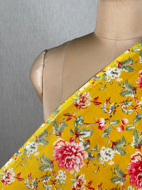 Printed Mul Chanderi Fabrics