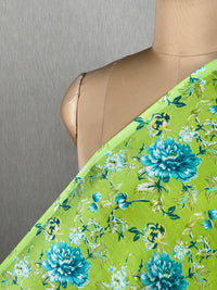 Printed Mul Chanderi Fabrics